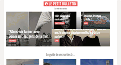 Desktop Screenshot of petit-bulletin.fr