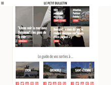 Tablet Screenshot of petit-bulletin.fr